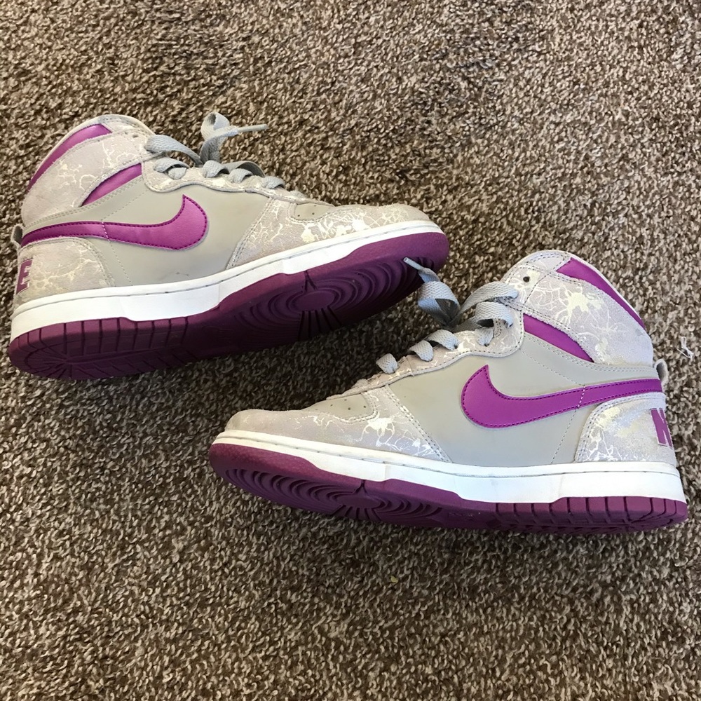 Nike high tops, size 8 women’s